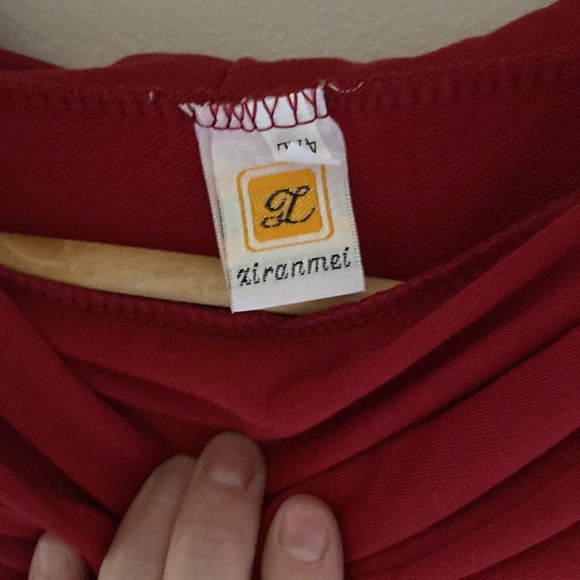 Hi low sweater with front pocket - Picture 2 of 3